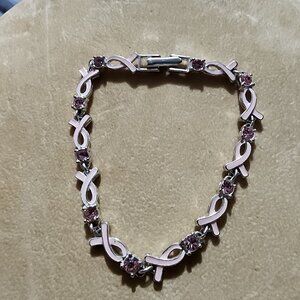 Pink Ribbon Bracelet